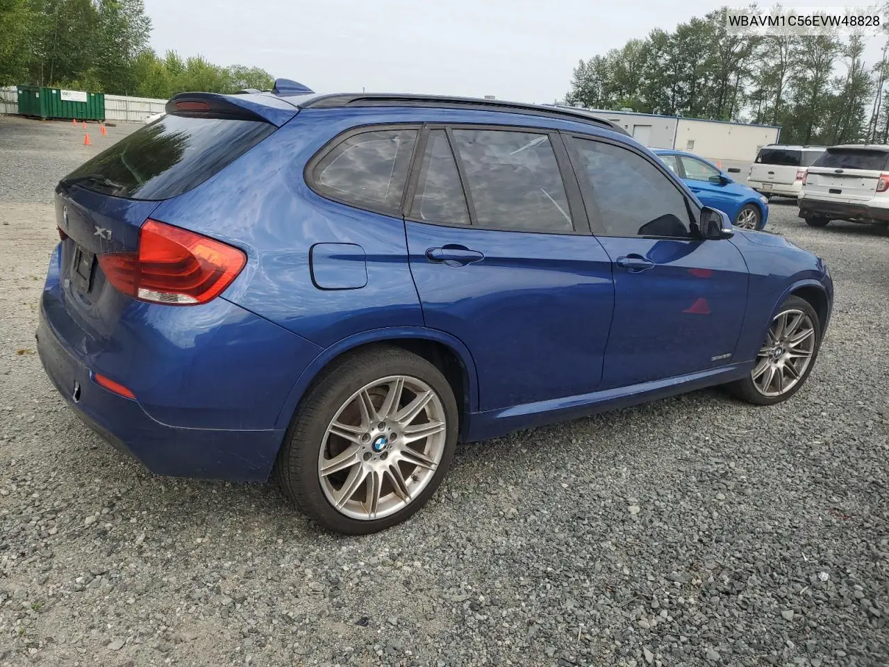 2014 BMW X1 Sdrive28I VIN: WBAVM1C56EVW48828 Lot: 61952515
