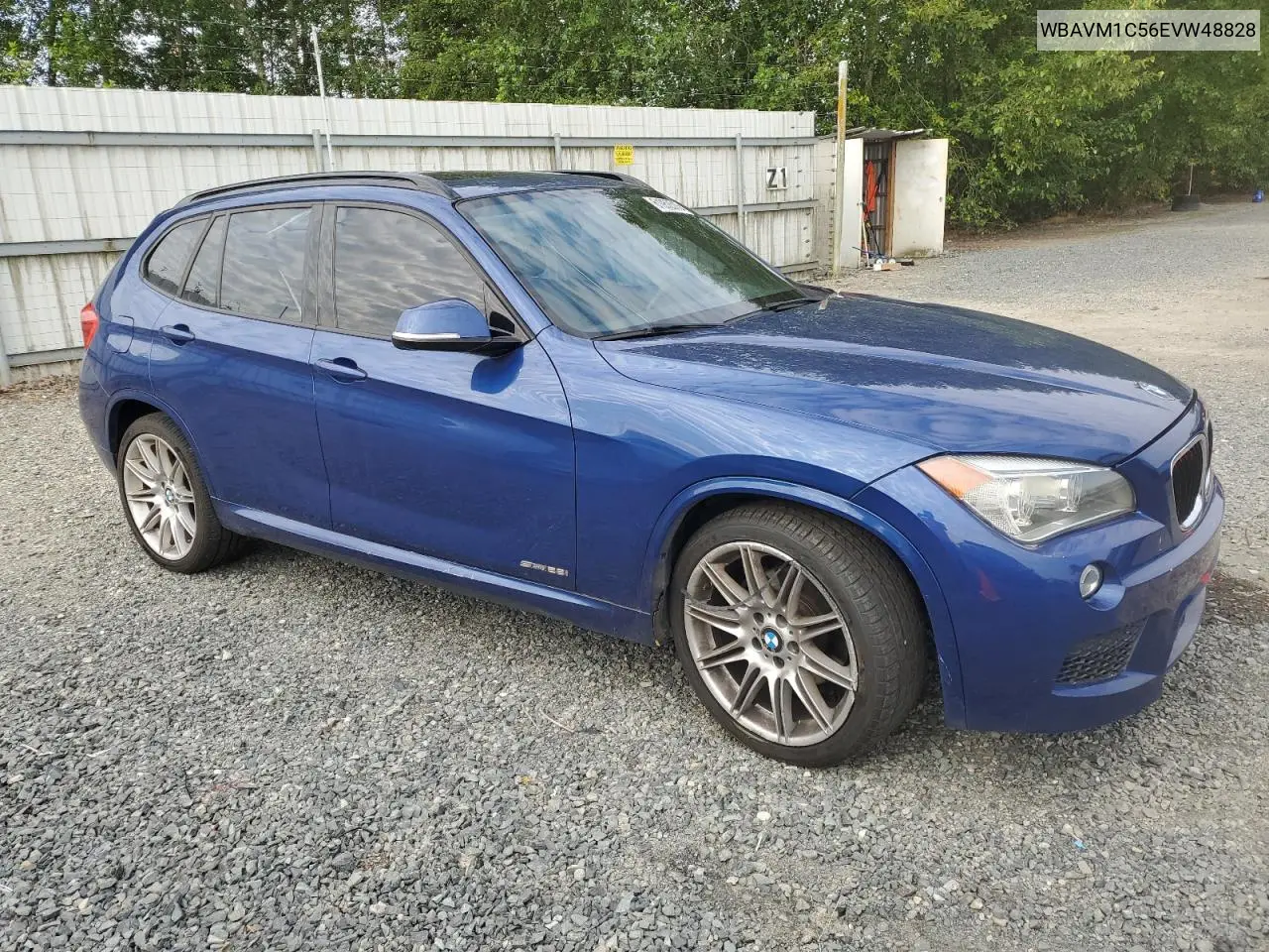 2014 BMW X1 Sdrive28I VIN: WBAVM1C56EVW48828 Lot: 61952515