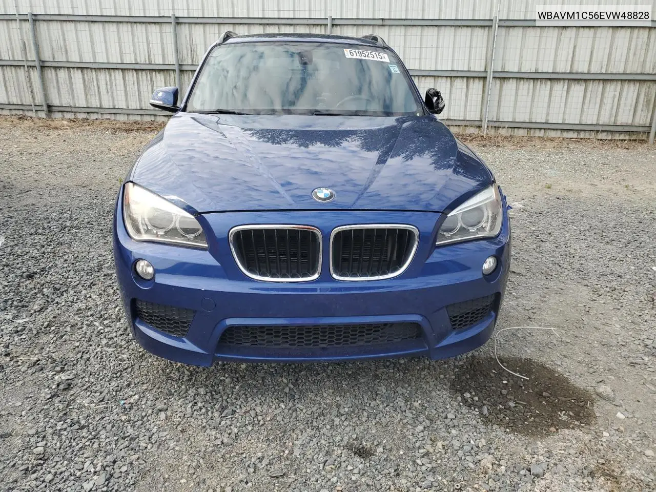2014 BMW X1 Sdrive28I VIN: WBAVM1C56EVW48828 Lot: 61952515