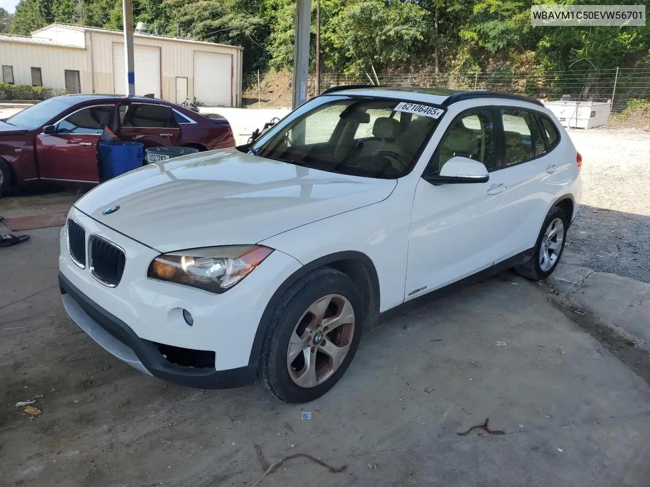 2014 BMW X1 Sdrive28I VIN: WBAVM1C50EVW56701 Lot: 62106465
