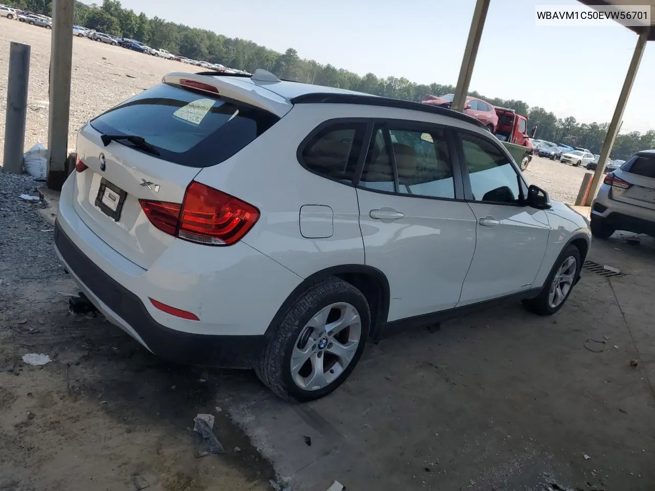 2014 BMW X1 Sdrive28I VIN: WBAVM1C50EVW56701 Lot: 62106465