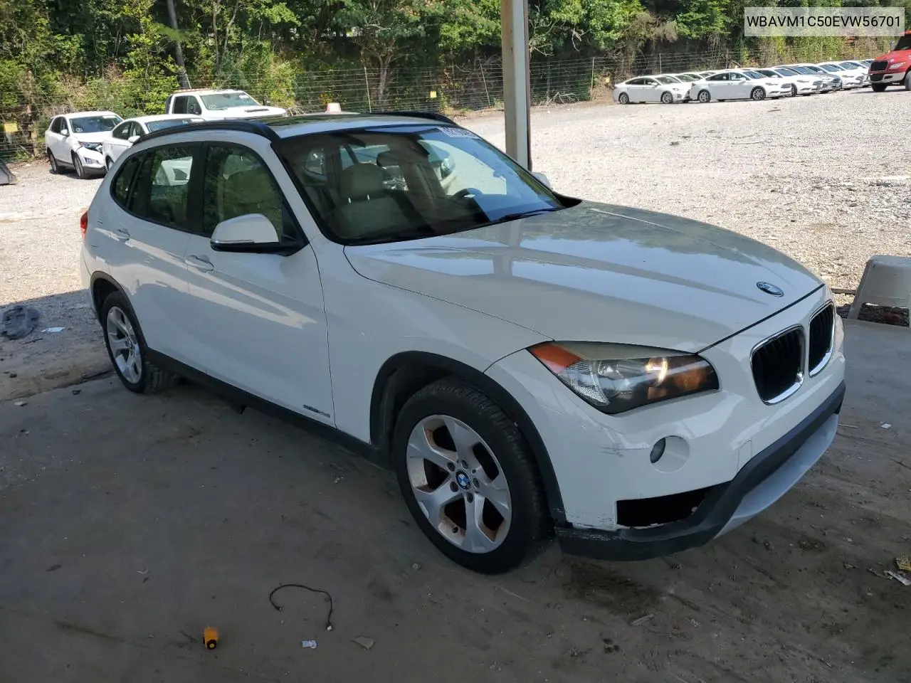 2014 BMW X1 Sdrive28I VIN: WBAVM1C50EVW56701 Lot: 62106465