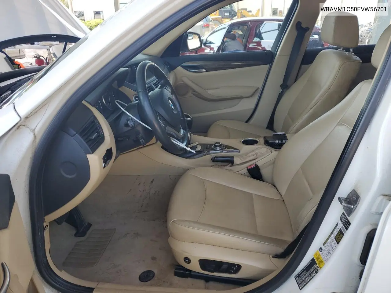2014 BMW X1 Sdrive28I VIN: WBAVM1C50EVW56701 Lot: 62106465