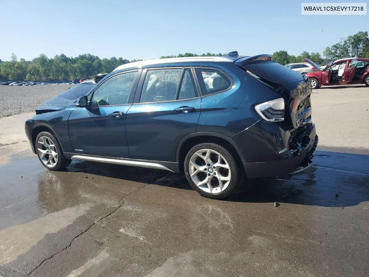 2014 BMW X1 xDrive28I VIN: WBAVL1C5XEVY17218 Lot: 62152505