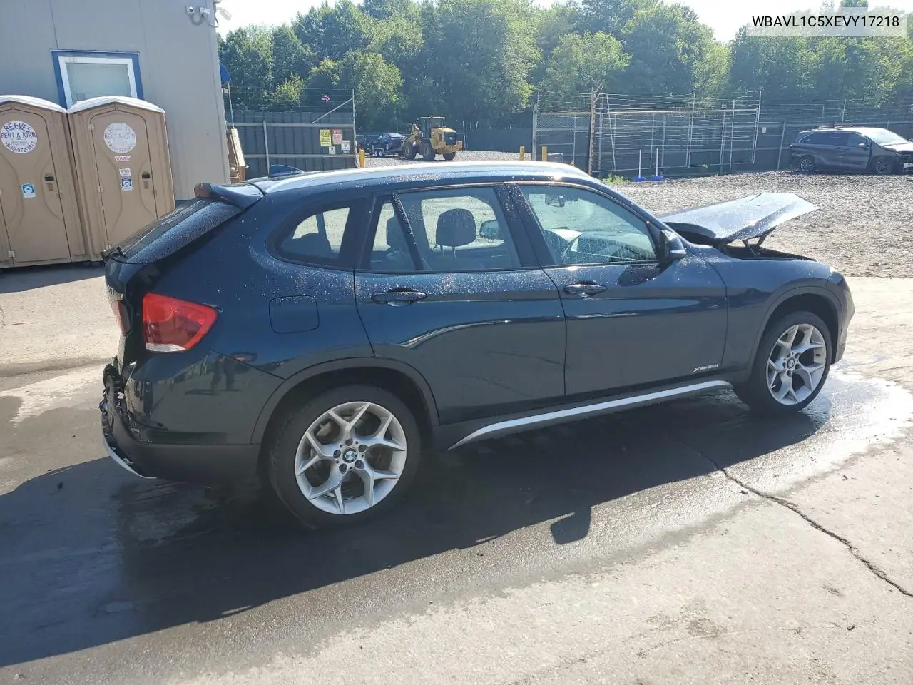 2014 BMW X1 xDrive28I VIN: WBAVL1C5XEVY17218 Lot: 62152505