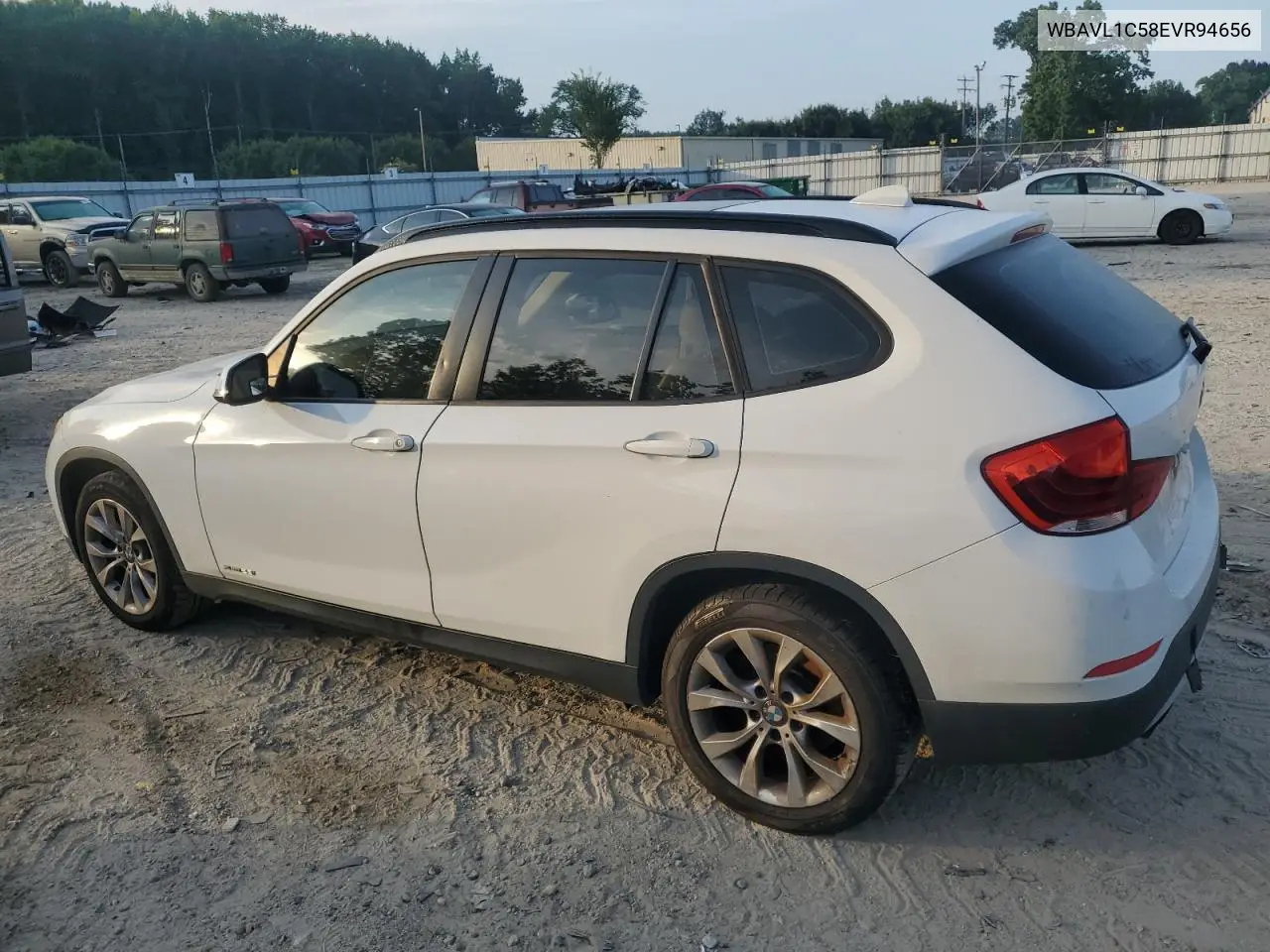 2014 BMW X1 xDrive28I VIN: WBAVL1C58EVR94656 Lot: 62429185