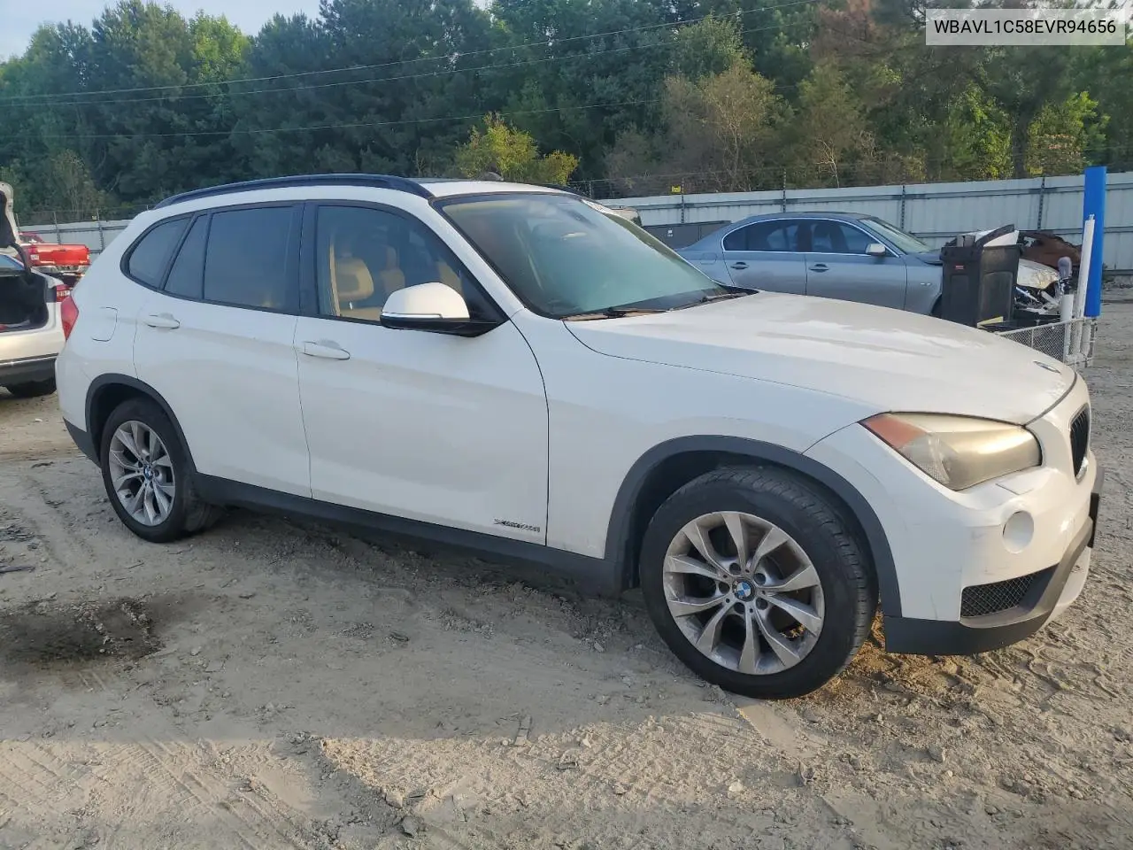 2014 BMW X1 xDrive28I VIN: WBAVL1C58EVR94656 Lot: 62429185