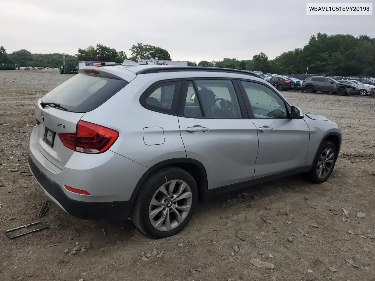 2014 BMW X1 xDrive28I VIN: WBAVL1C51EVY20198 Lot: 62481305