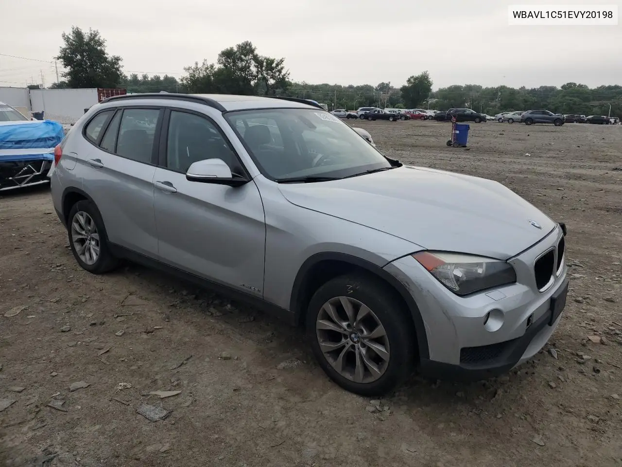 2014 BMW X1 xDrive28I VIN: WBAVL1C51EVY20198 Lot: 62481305