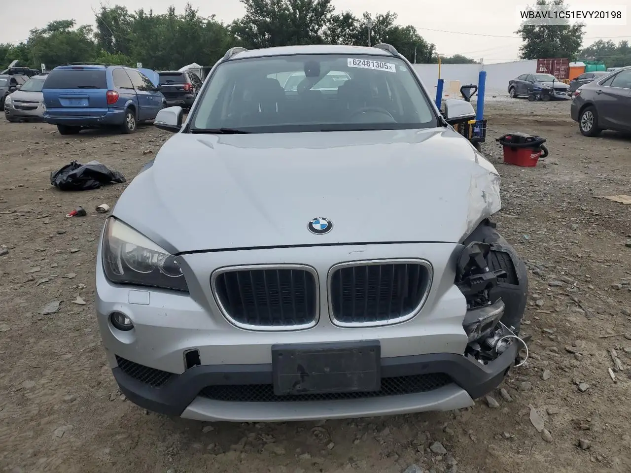 2014 BMW X1 xDrive28I VIN: WBAVL1C51EVY20198 Lot: 62481305