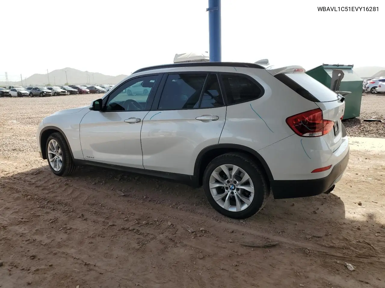 2014 BMW X1 xDrive28I VIN: WBAVL1C51EVY16281 Lot: 62597375