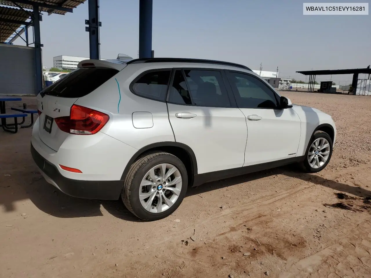 2014 BMW X1 xDrive28I VIN: WBAVL1C51EVY16281 Lot: 62597375