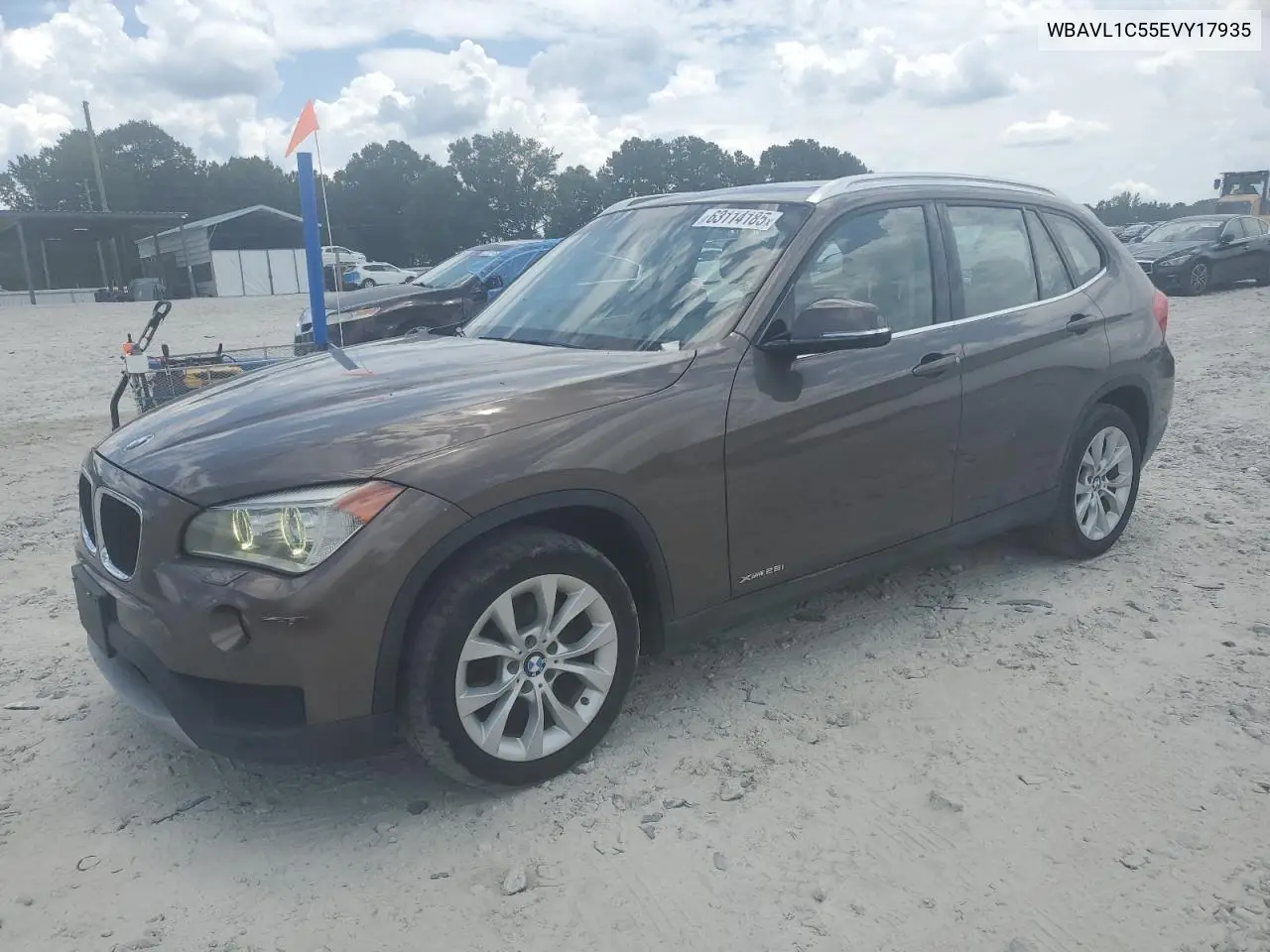 2014 BMW X1 xDrive28I VIN: WBAVL1C55EVY17935 Lot: 63114185