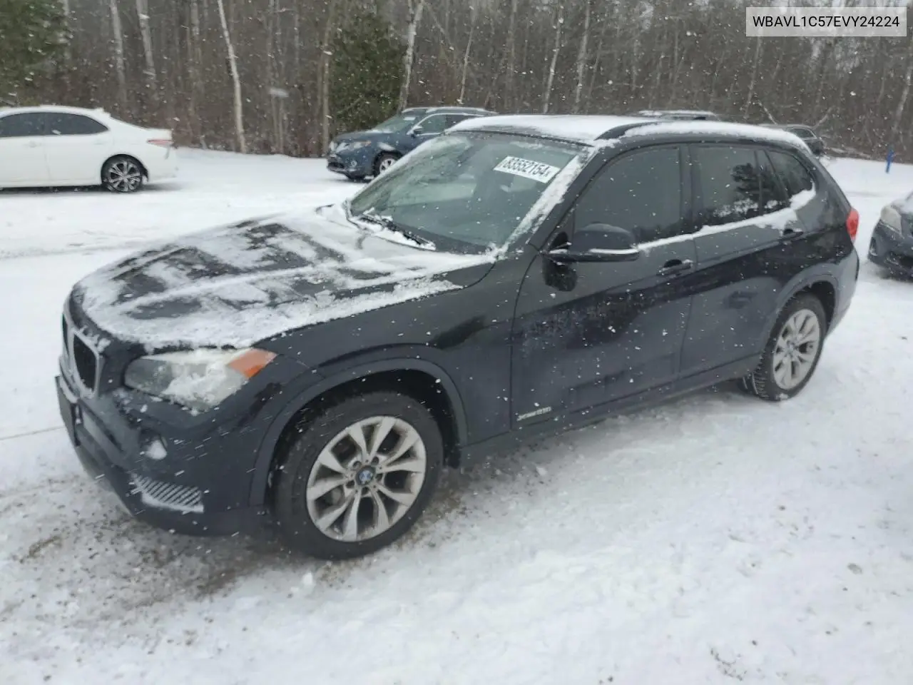 2014 BMW X1 xDrive28I VIN: WBAVL1C57EVY24224 Lot: 83552154