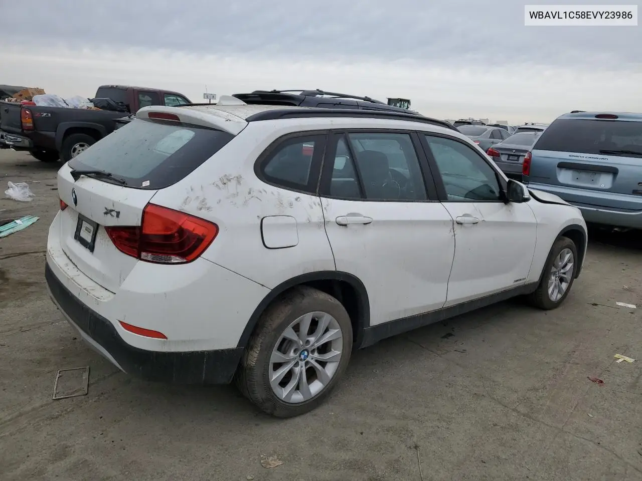 2014 BMW X1 xDrive28I VIN: WBAVL1C58EVY23986 Lot: 88249445