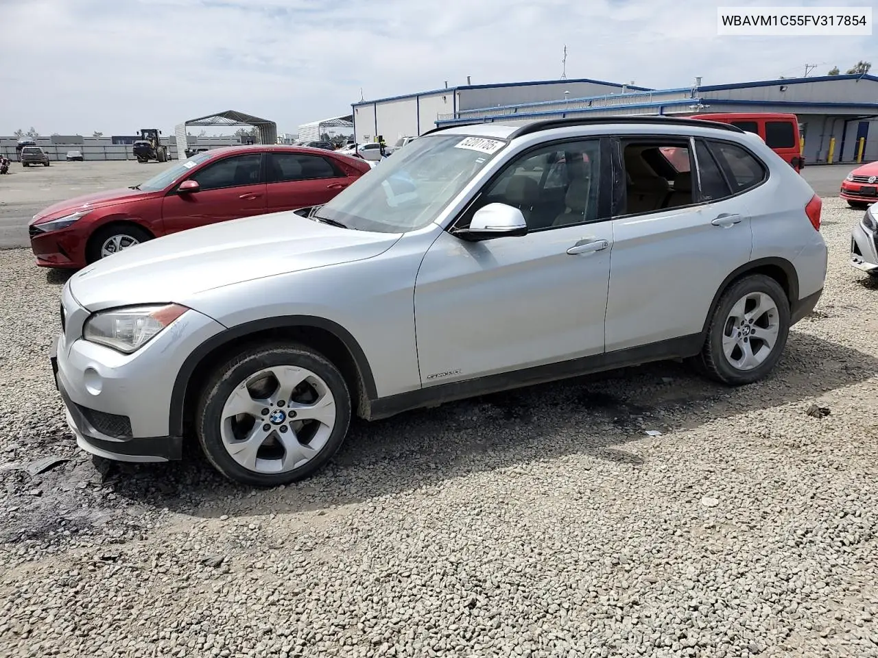 2015 BMW X1 Sdrive28I VIN: WBAVM1C55FV317854 Lot: 52201705
