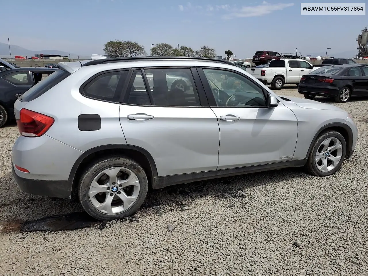 2015 BMW X1 Sdrive28I VIN: WBAVM1C55FV317854 Lot: 52201705
