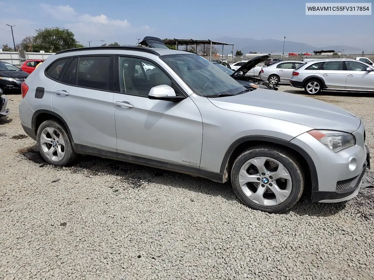 2015 BMW X1 Sdrive28I VIN: WBAVM1C55FV317854 Lot: 52201705