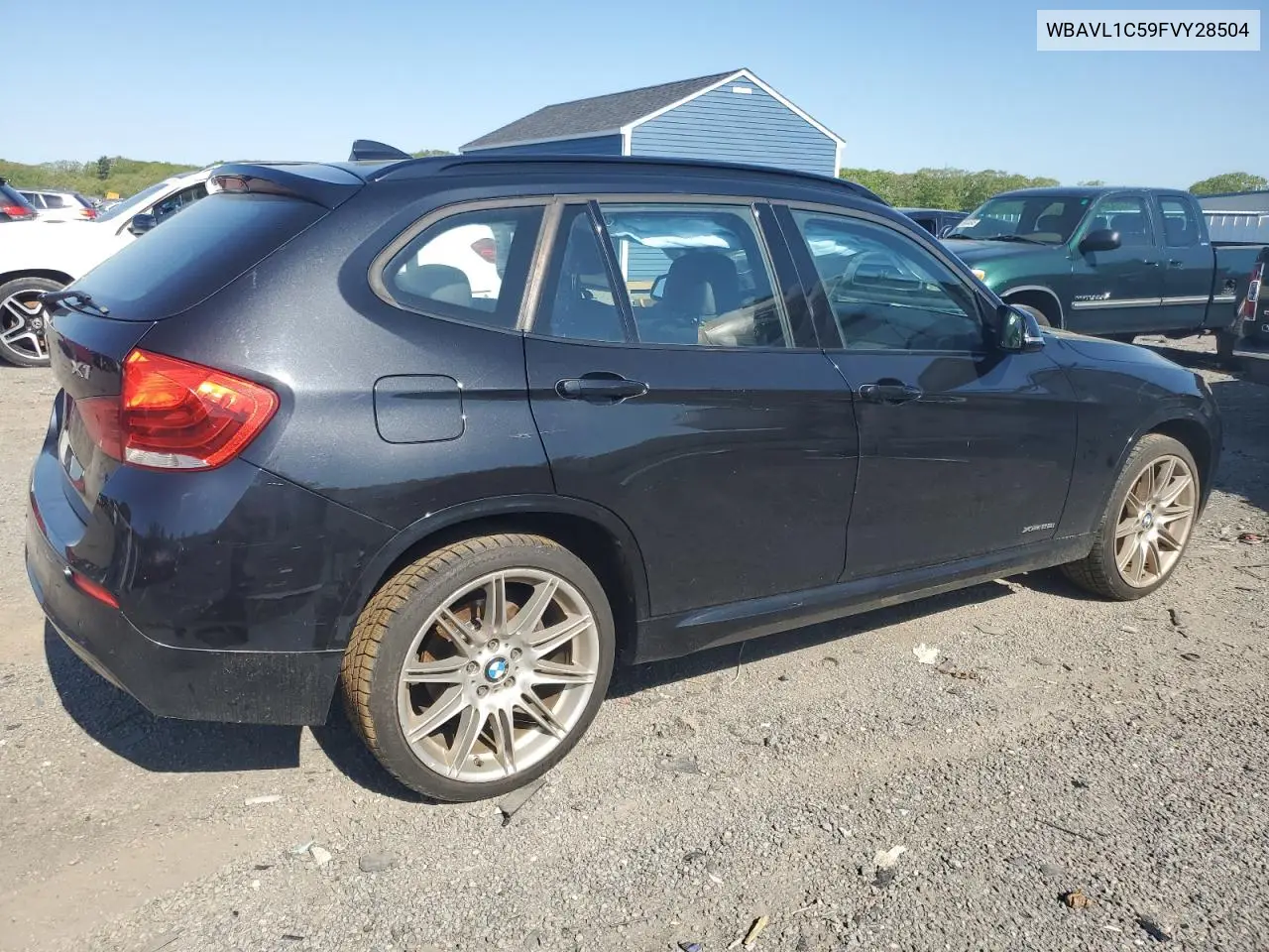 2015 BMW X1 xDrive28I VIN: WBAVL1C59FVY28504 Lot: 56296445