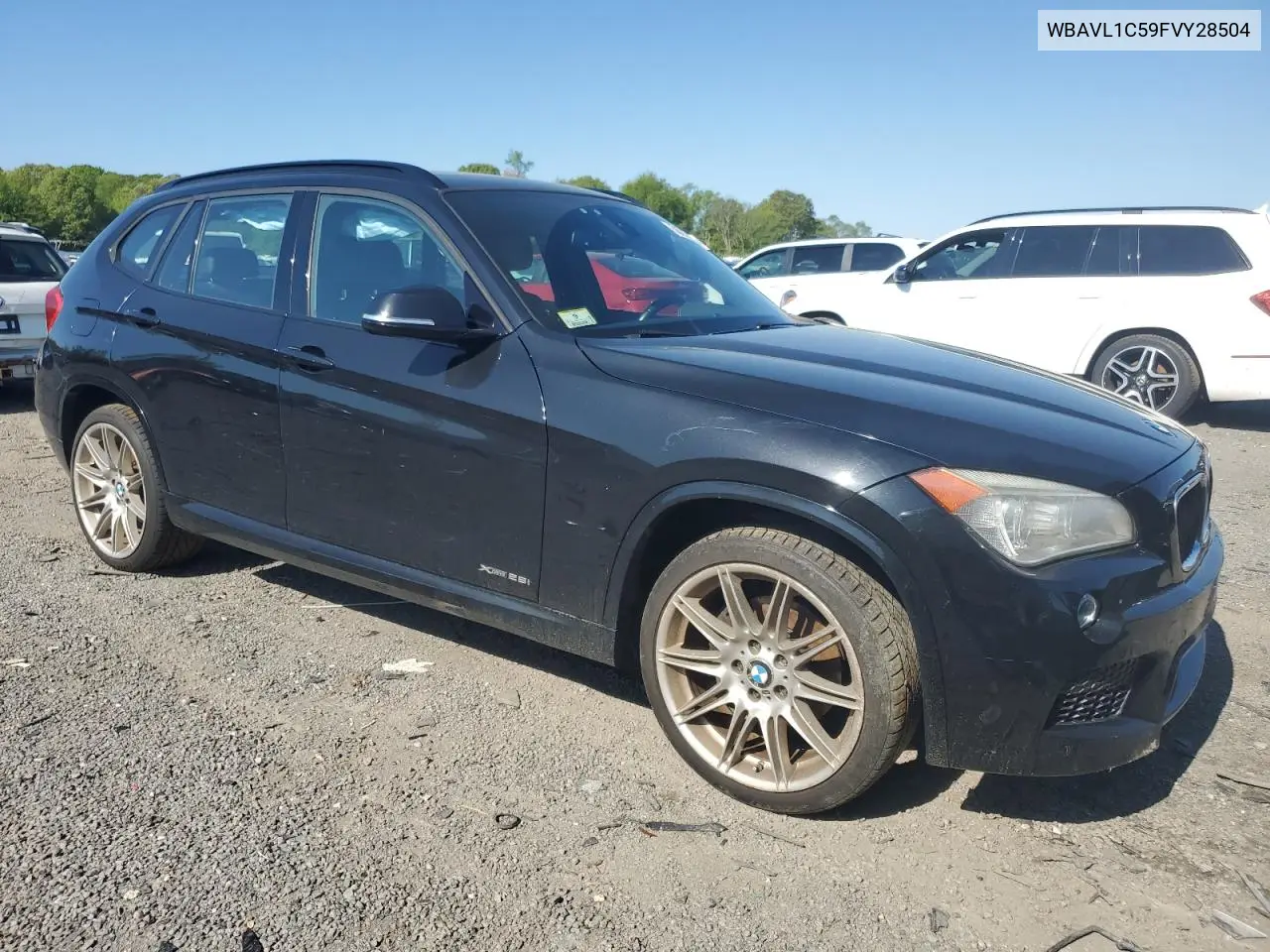 2015 BMW X1 xDrive28I VIN: WBAVL1C59FVY28504 Lot: 56296445