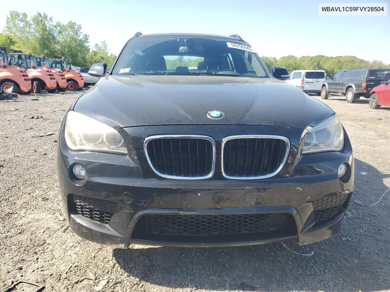 2015 BMW X1 xDrive28I VIN: WBAVL1C59FVY28504 Lot: 56296445