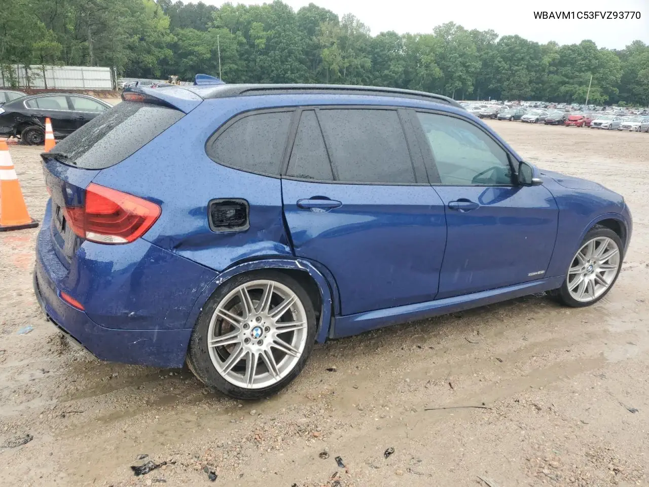 2015 BMW X1 Sdrive28I VIN: WBAVM1C53FVZ93770 Lot: 56366185