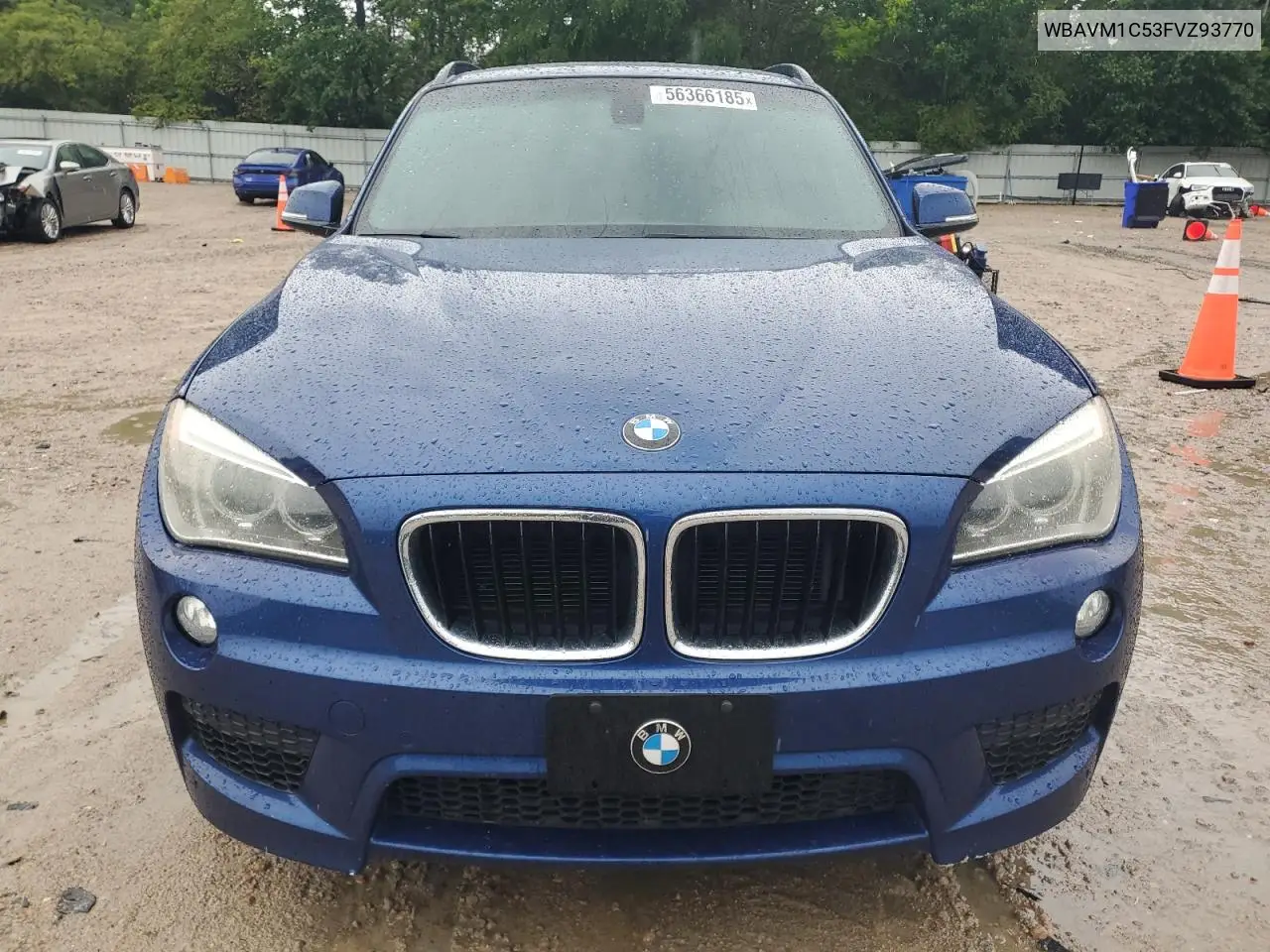 2015 BMW X1 Sdrive28I VIN: WBAVM1C53FVZ93770 Lot: 56366185