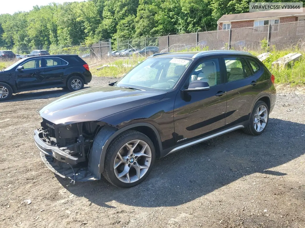 2015 BMW X1 xDrive28I VIN: WBAVL1C55FVY33666 Lot: 56396805