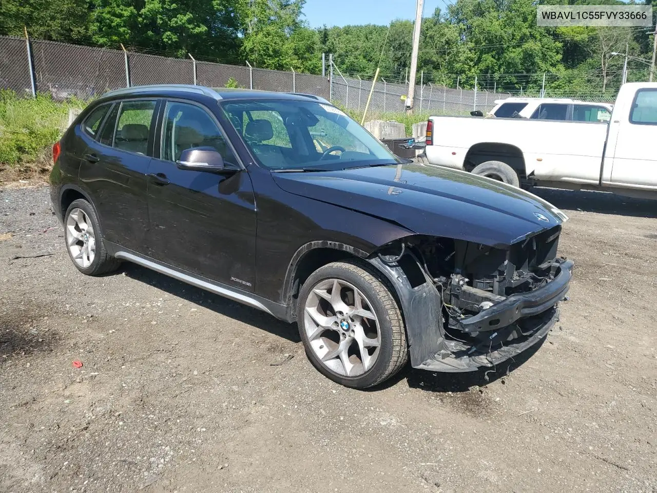 2015 BMW X1 xDrive28I VIN: WBAVL1C55FVY33666 Lot: 56396805