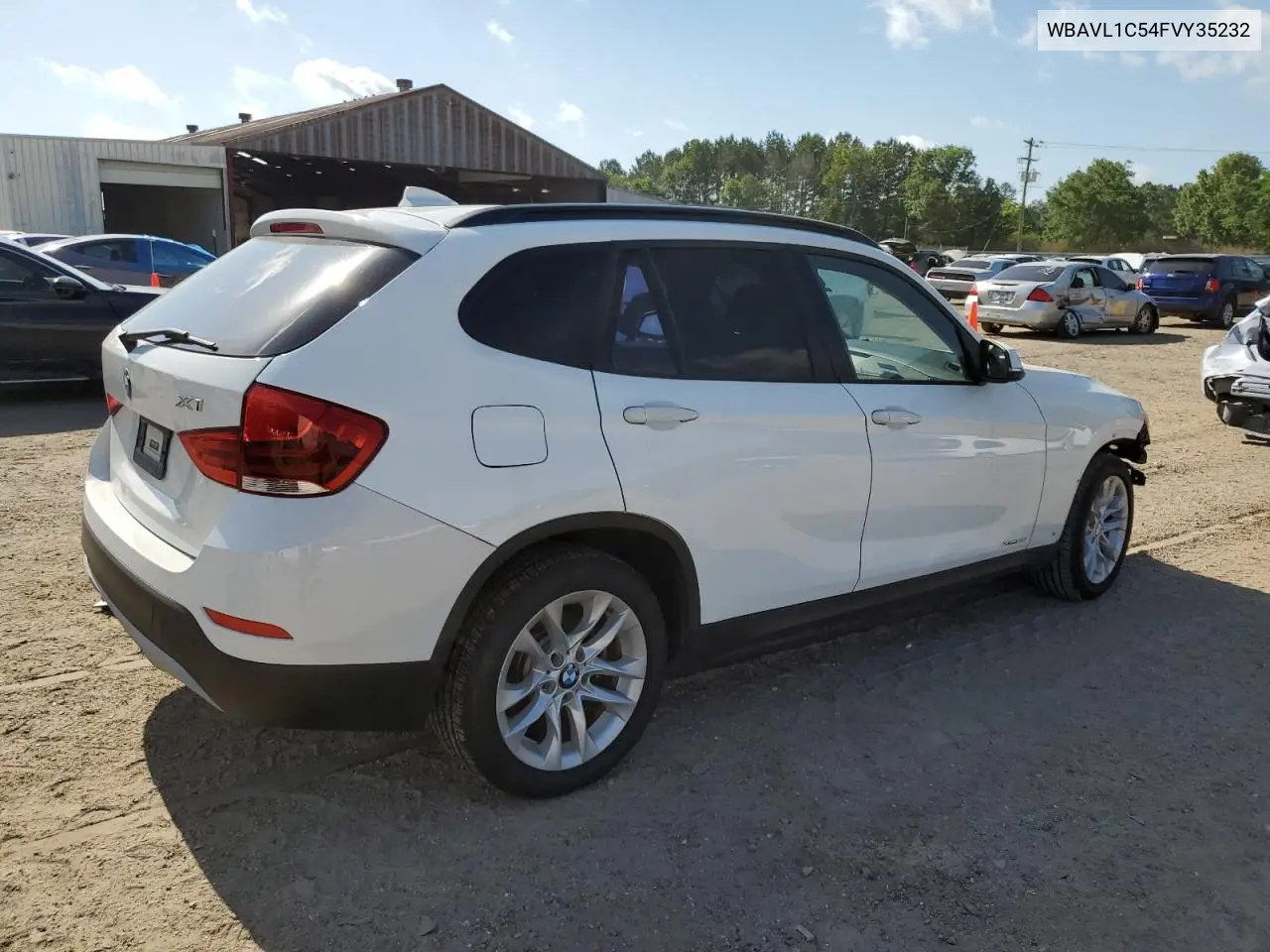 2015 BMW X1 xDrive28I VIN: WBAVL1C54FVY35232 Lot: 56689085