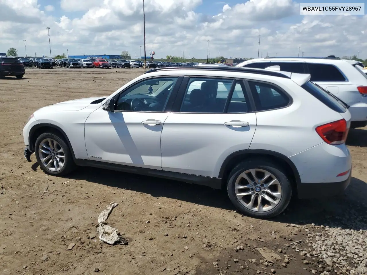 2015 BMW X1 xDrive28I VIN: WBAVL1C55FVY28967 Lot: 56835135