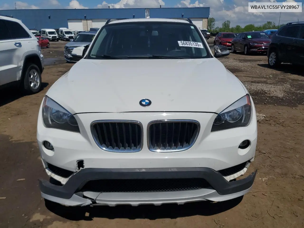 2015 BMW X1 xDrive28I VIN: WBAVL1C55FVY28967 Lot: 56835135