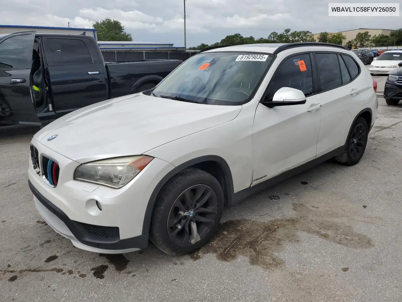 2015 BMW X1 xDrive28I VIN: WBAVL1C58FVY26050 Lot: 61929035