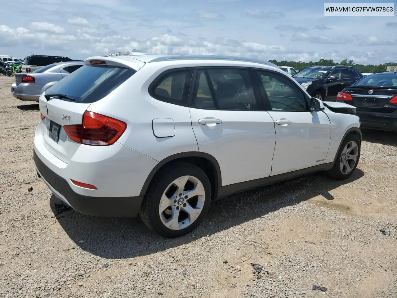 2015 BMW X1 Sdrive28I VIN: WBAVM1C57FVW57863 Lot: 62065165
