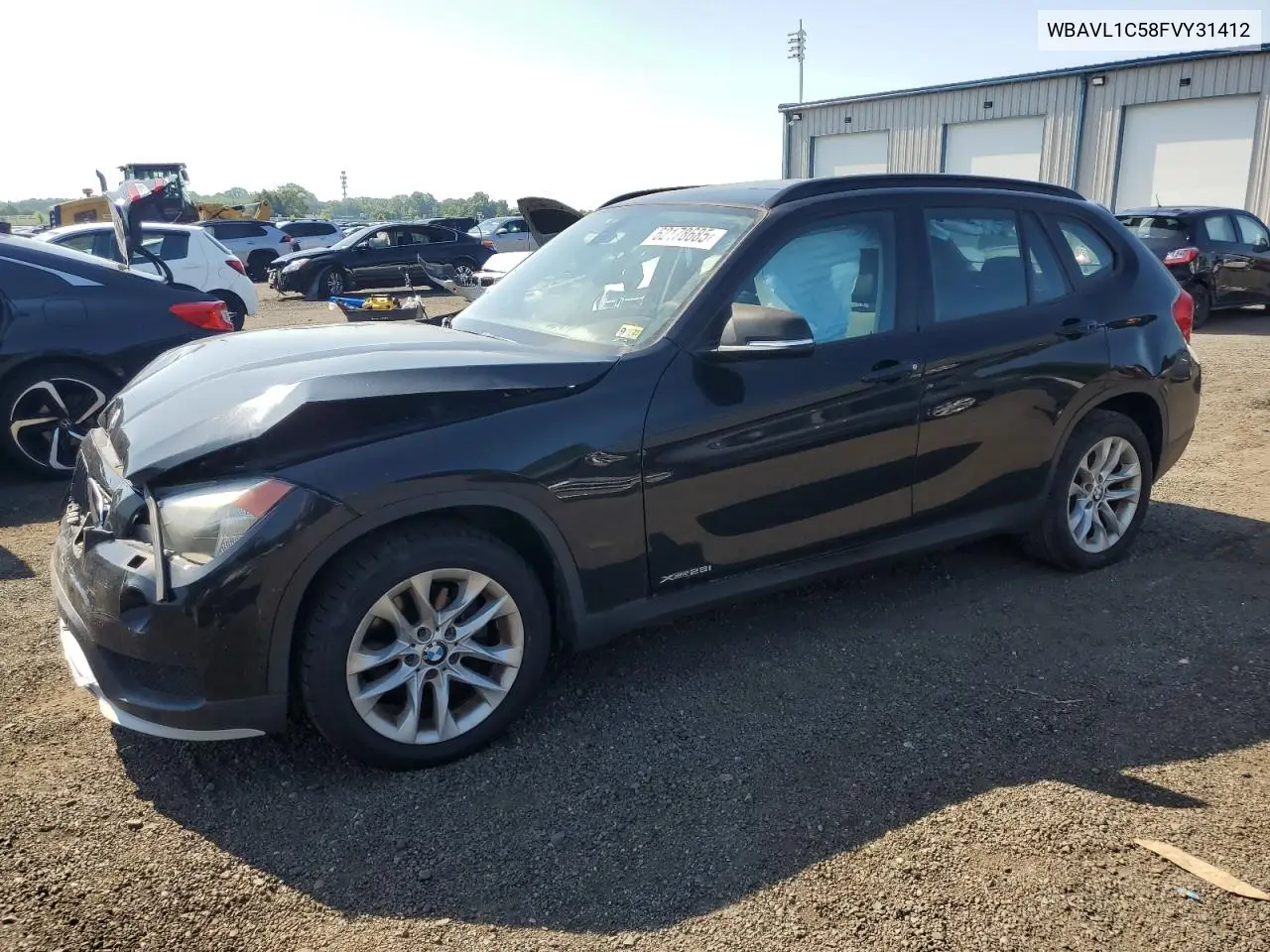 2015 BMW X1 xDrive28I VIN: WBAVL1C58FVY31412 Lot: 62178685
