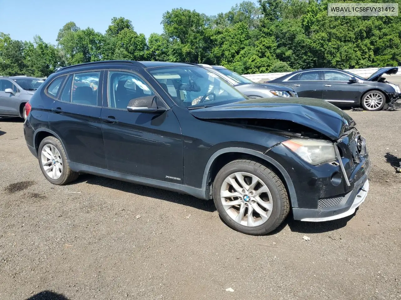 2015 BMW X1 xDrive28I VIN: WBAVL1C58FVY31412 Lot: 62178685
