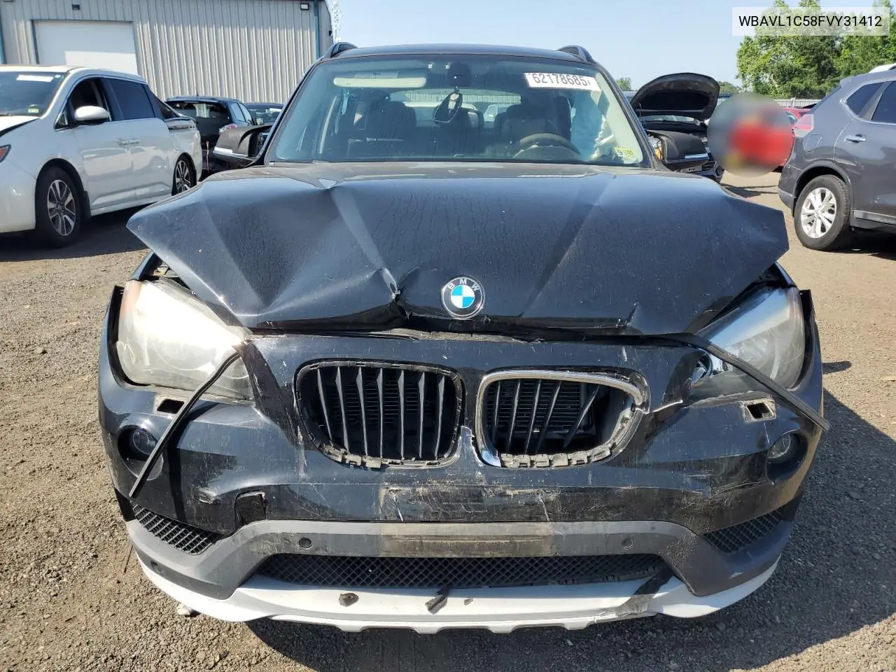 2015 BMW X1 xDrive28I VIN: WBAVL1C58FVY31412 Lot: 62178685