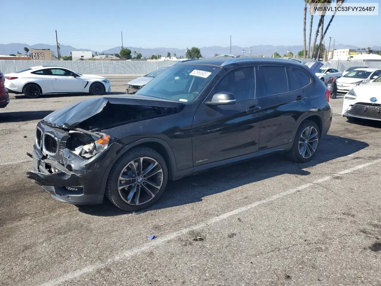 2015 BMW X1 xDrive28I VIN: WBAVL1C53FVY26487 Lot: 62965805