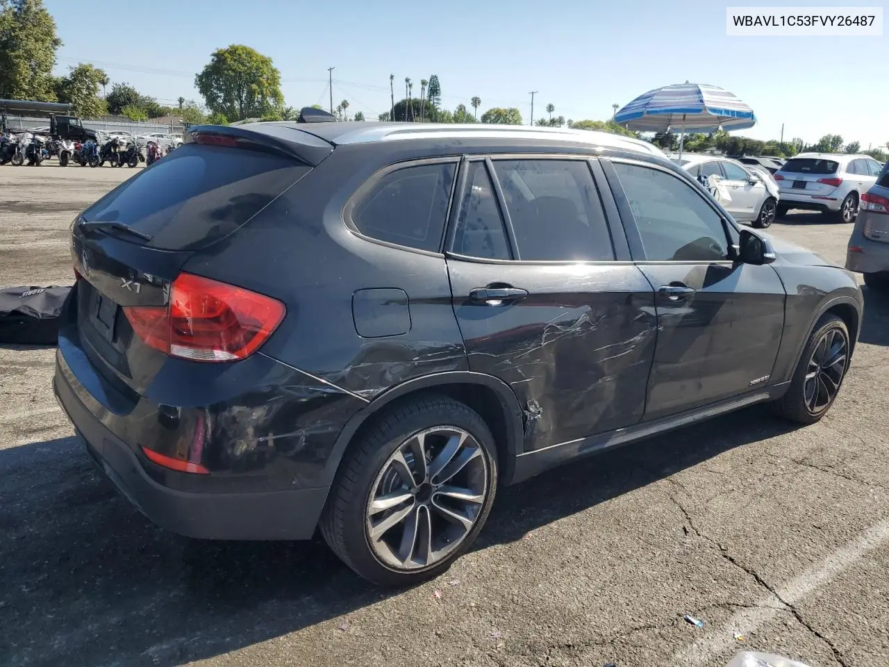2015 BMW X1 xDrive28I VIN: WBAVL1C53FVY26487 Lot: 62965805