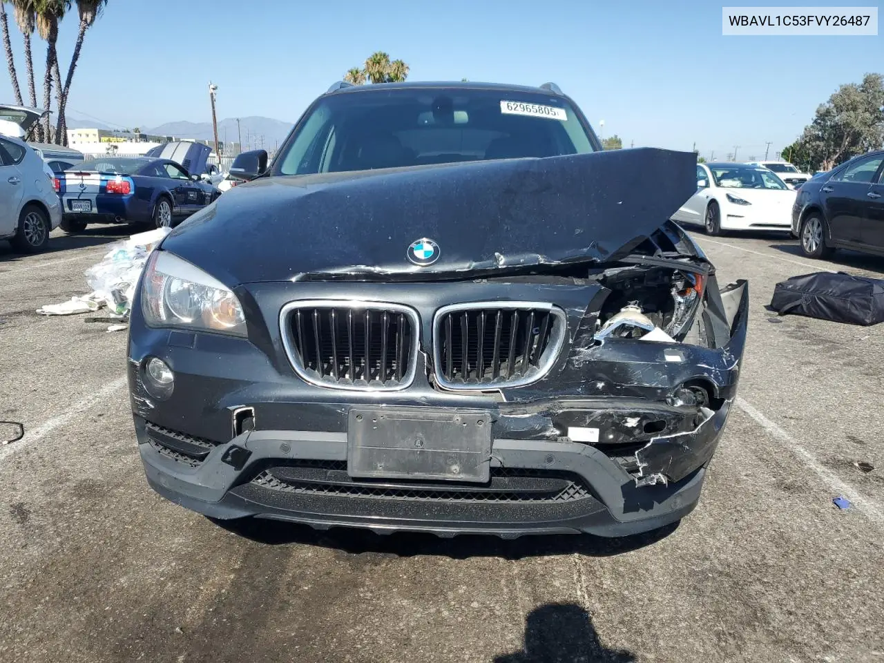 2015 BMW X1 xDrive28I VIN: WBAVL1C53FVY26487 Lot: 62965805