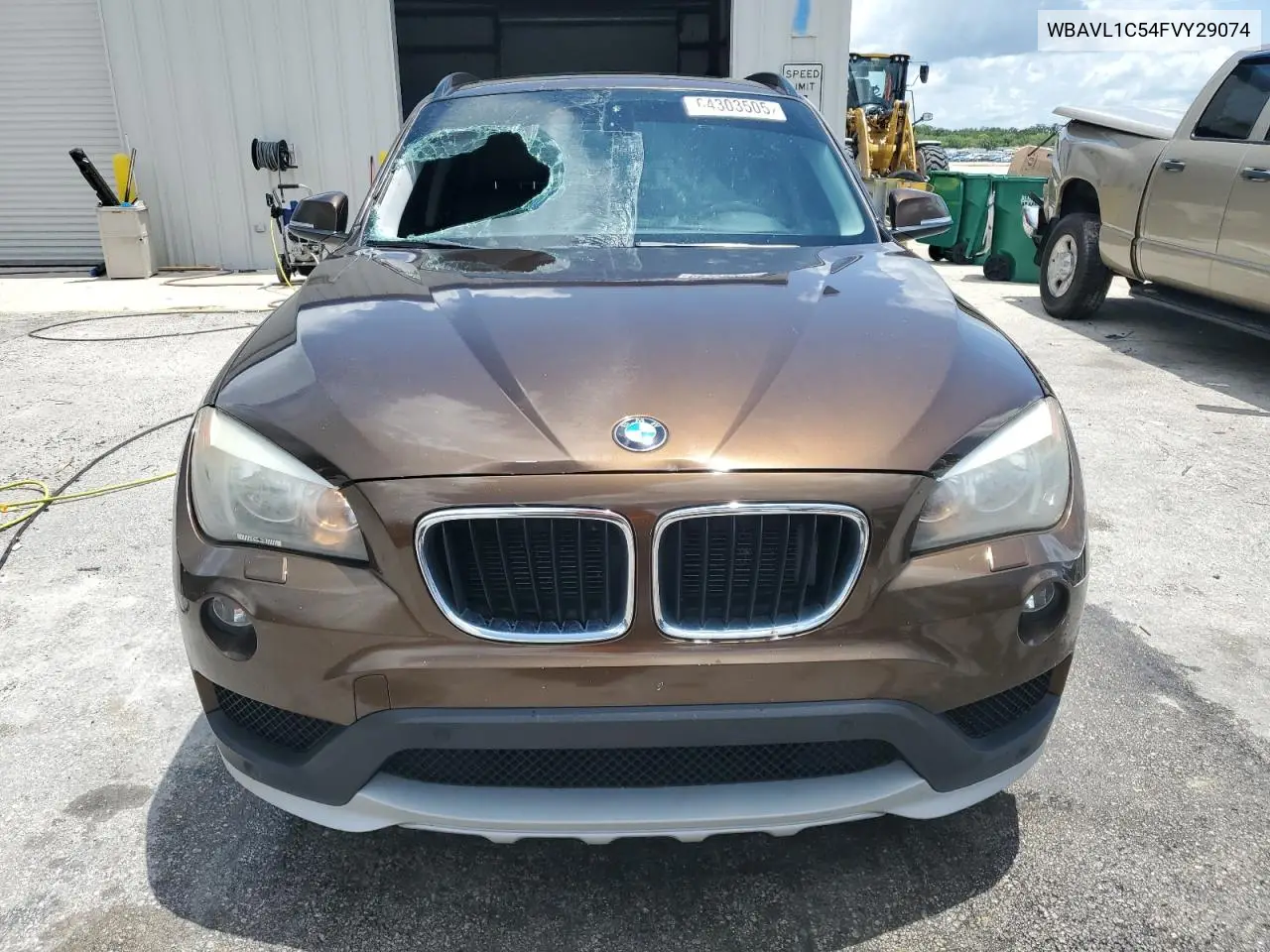 2015 BMW X1 xDrive28I VIN: WBAVL1C54FVY29074 Lot: 64303505