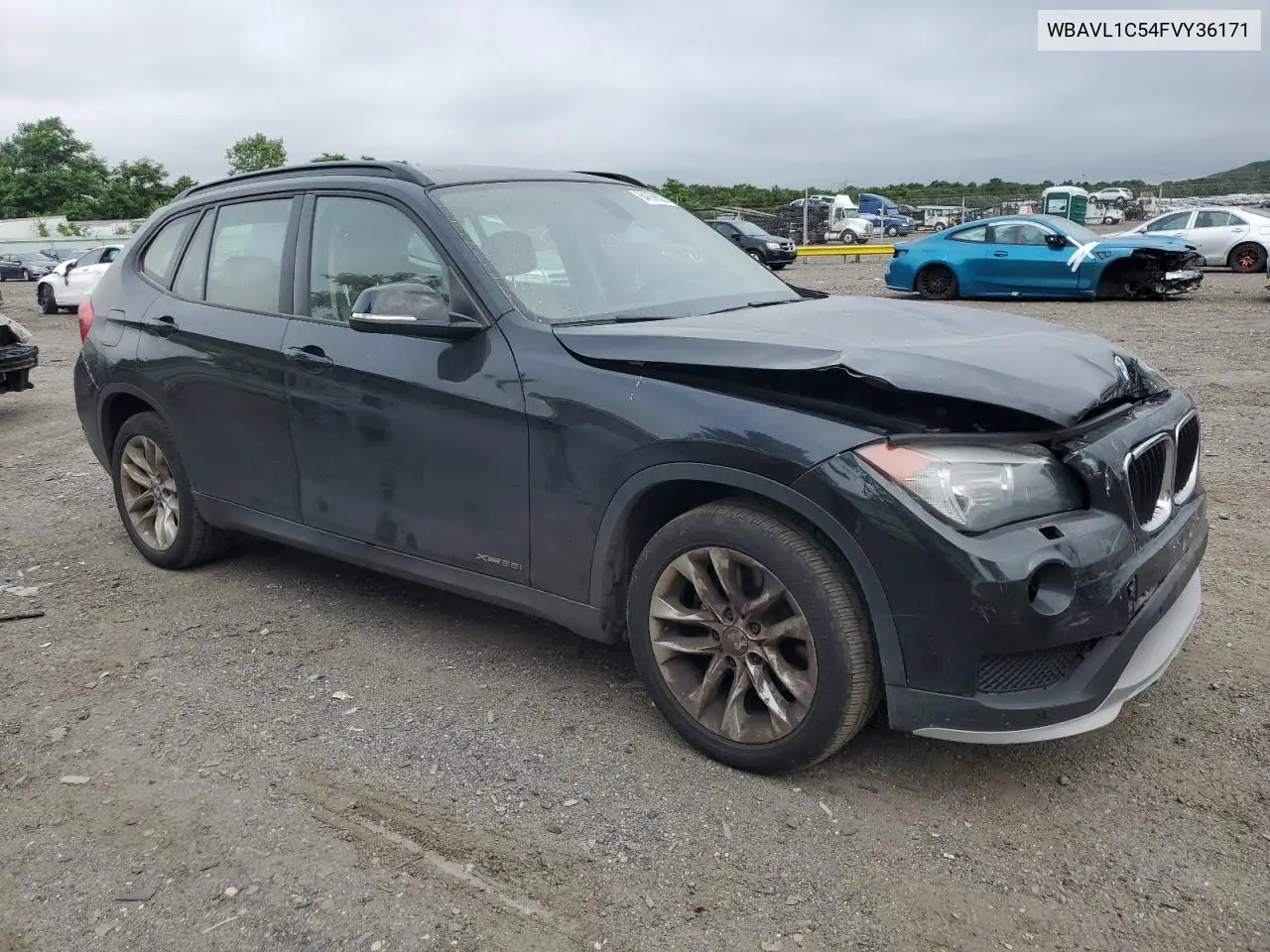 2015 BMW X1 xDrive28I VIN: WBAVL1C54FVY36171 Lot: 64368625