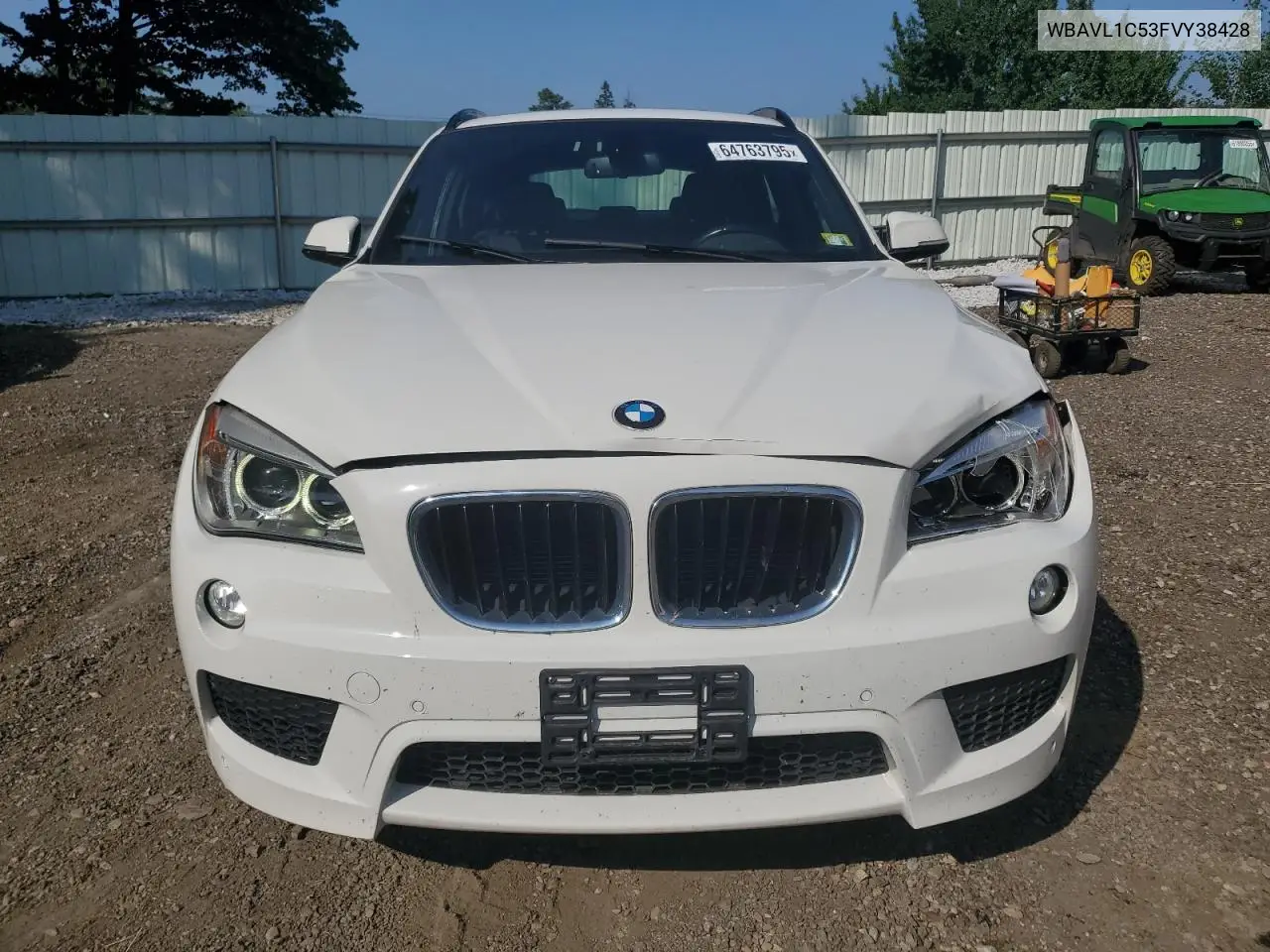 2015 BMW X1 xDrive28I VIN: WBAVL1C53FVY38428 Lot: 64763795