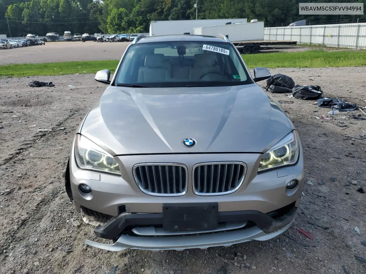 2015 BMW X1 xDrive35I VIN: WBAVM5C53FVV94994 Lot: 64780185