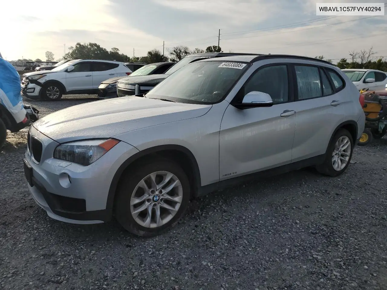 2015 BMW X1 xDrive28I VIN: WBAVL1C57FVY40294 Lot: 64833085