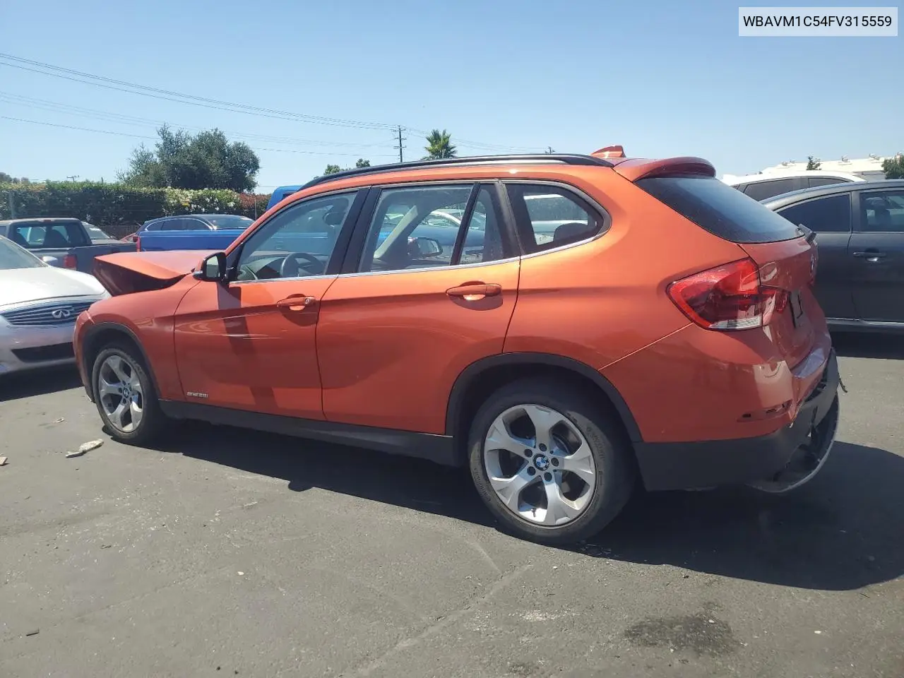 2015 BMW X1 Sdrive28I VIN: WBAVM1C54FV315559 Lot: 65145575