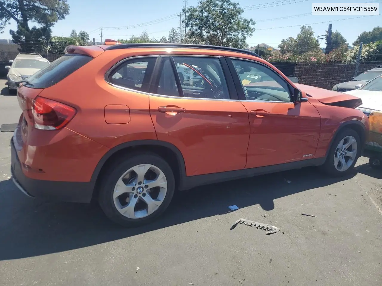 2015 BMW X1 Sdrive28I VIN: WBAVM1C54FV315559 Lot: 65145575
