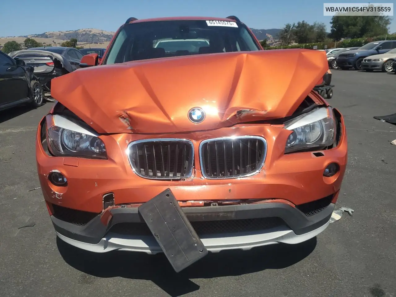 2015 BMW X1 Sdrive28I VIN: WBAVM1C54FV315559 Lot: 65145575
