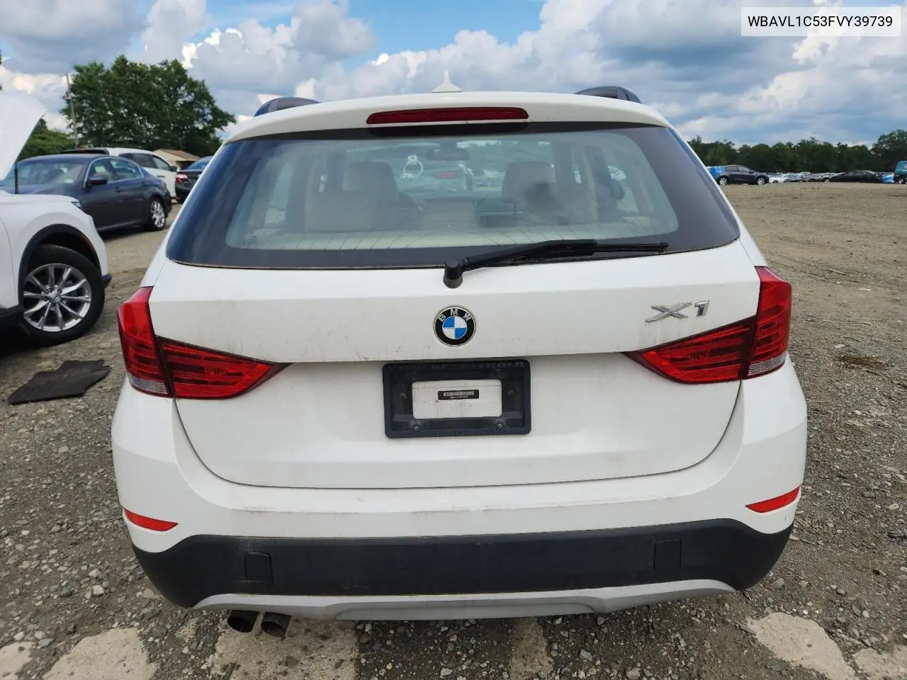 2015 BMW X1 xDrive28I VIN: WBAVL1C53FVY39739 Lot: 65216145