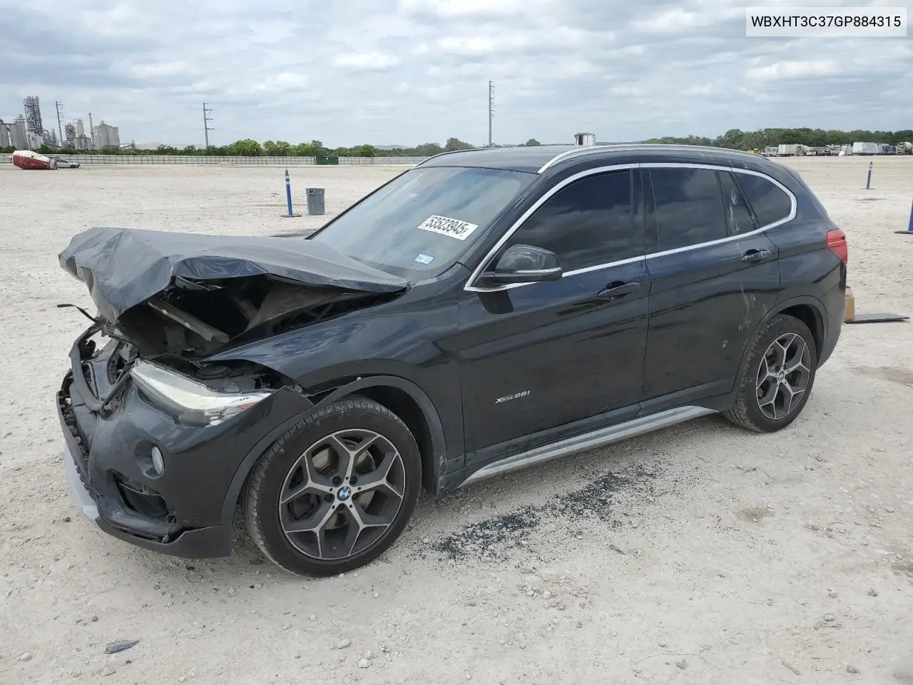 2016 BMW X1 xDrive28I VIN: WBXHT3C37GP884315 Lot: 53523945